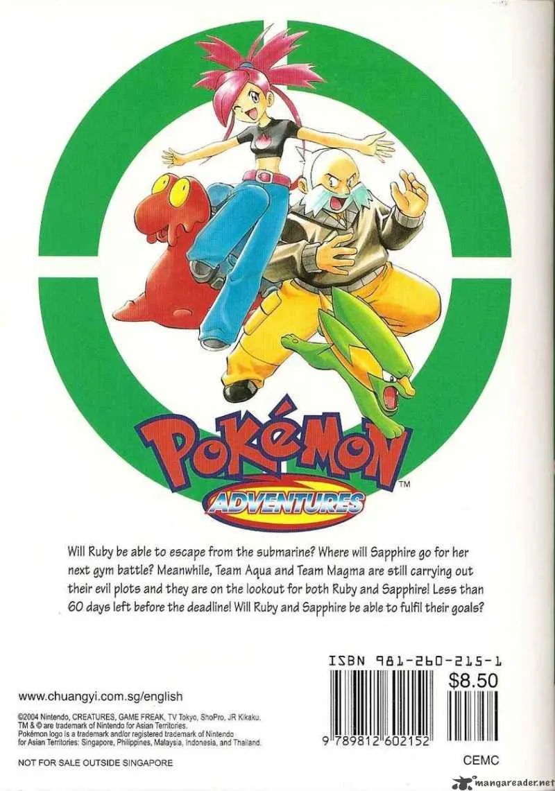 Pokemon Adventures Chapter 214 page 15