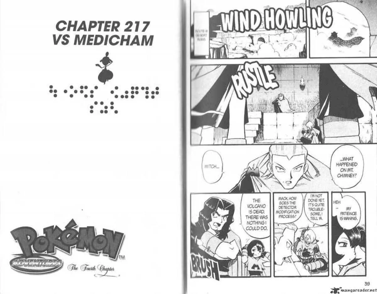 Pokemon Adventures Chapter 217 page 1