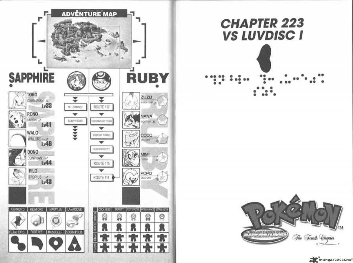 Pokemon Adventures Chapter 222 page 12