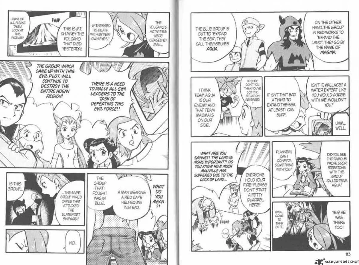Pokemon Adventures Chapter 222 page 4