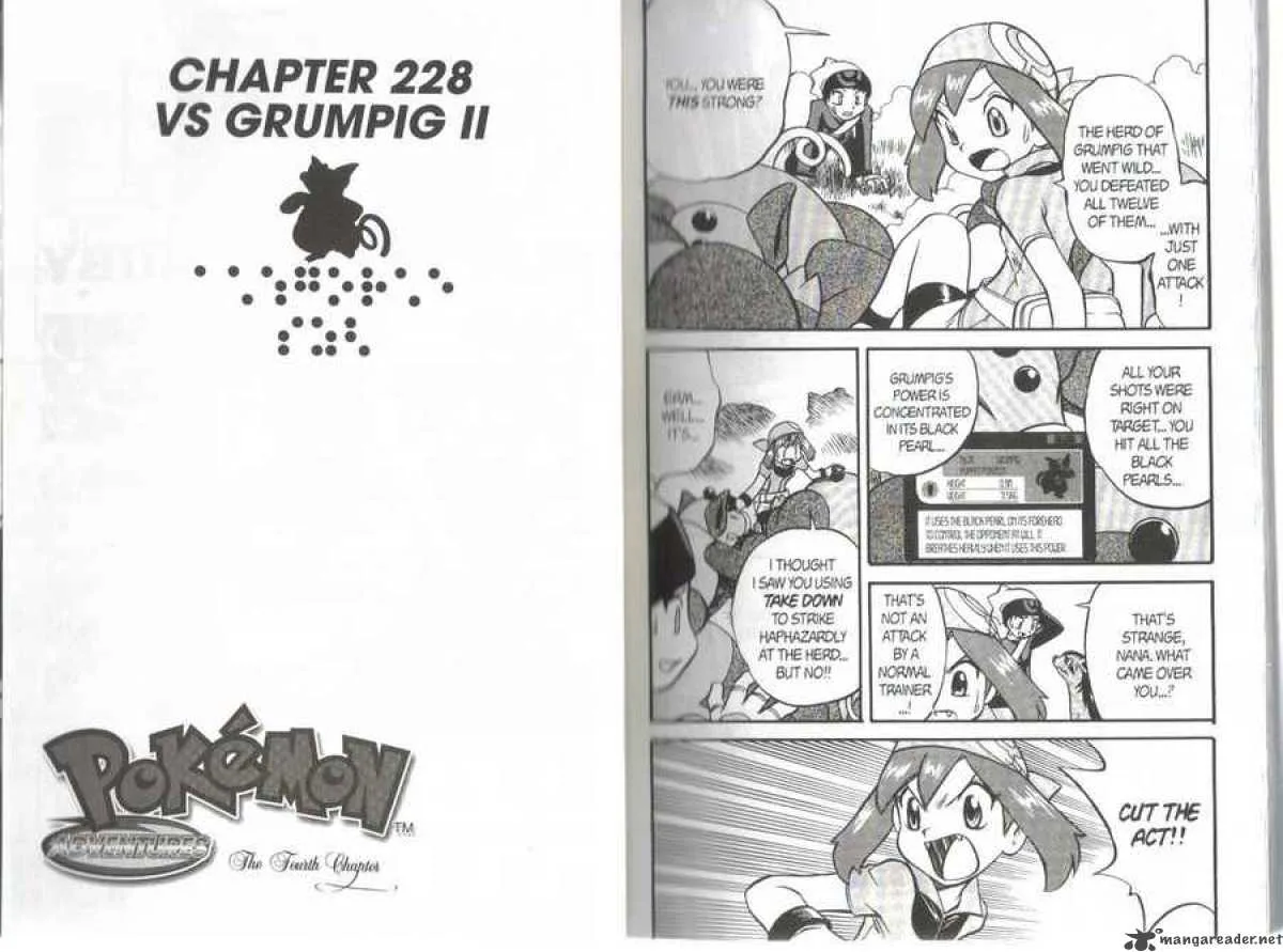 Pokemon Adventures Chapter 228 page 1