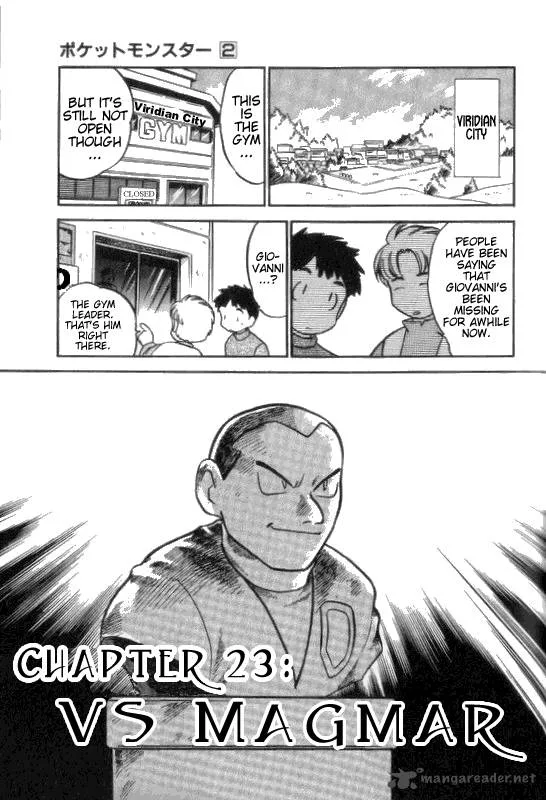Pokemon Adventures Chapter 23 page 1