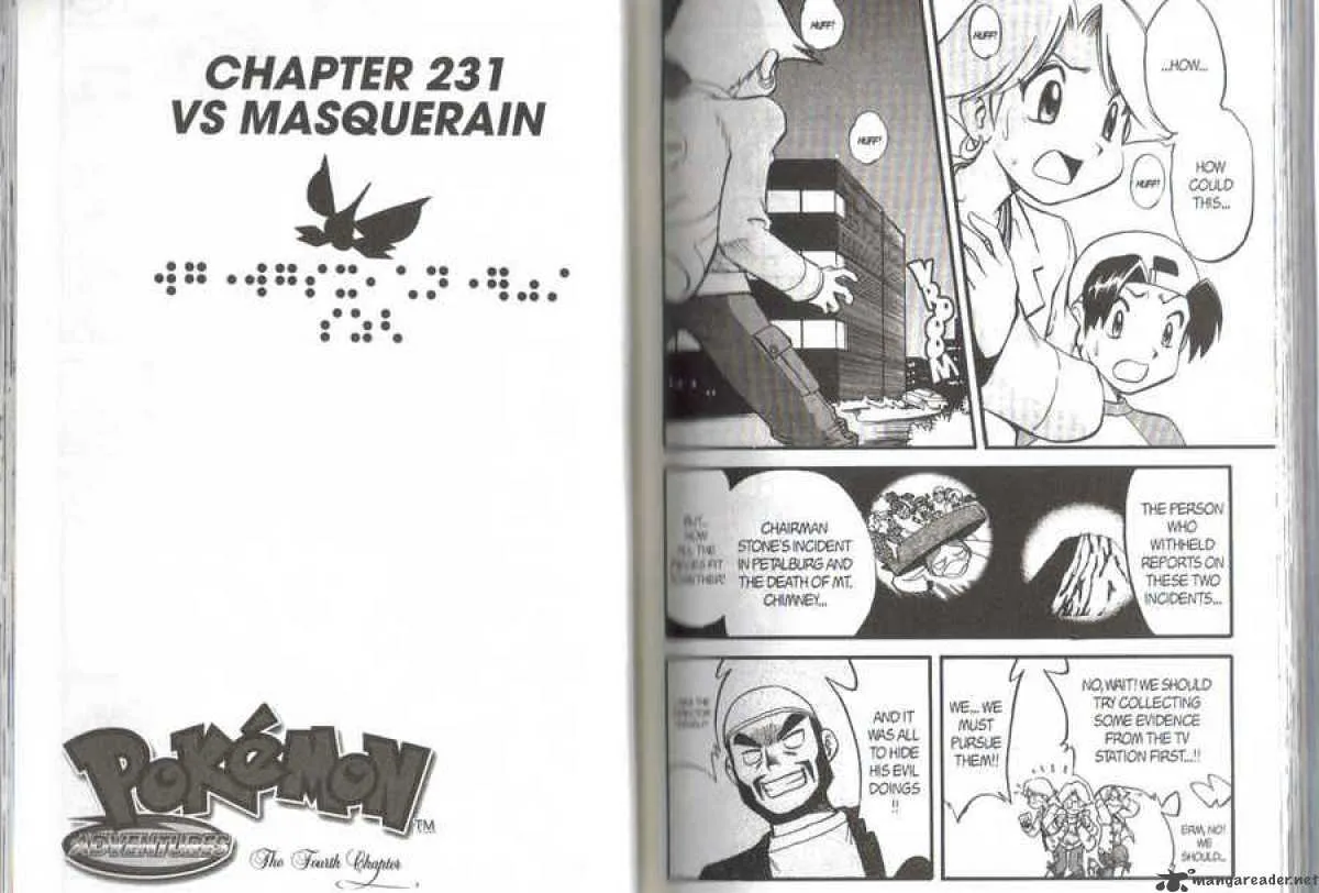 Pokemon Adventures Chapter 231 page 1