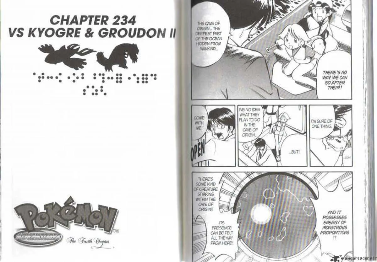 Pokemon Adventures Chapter 234 page 1