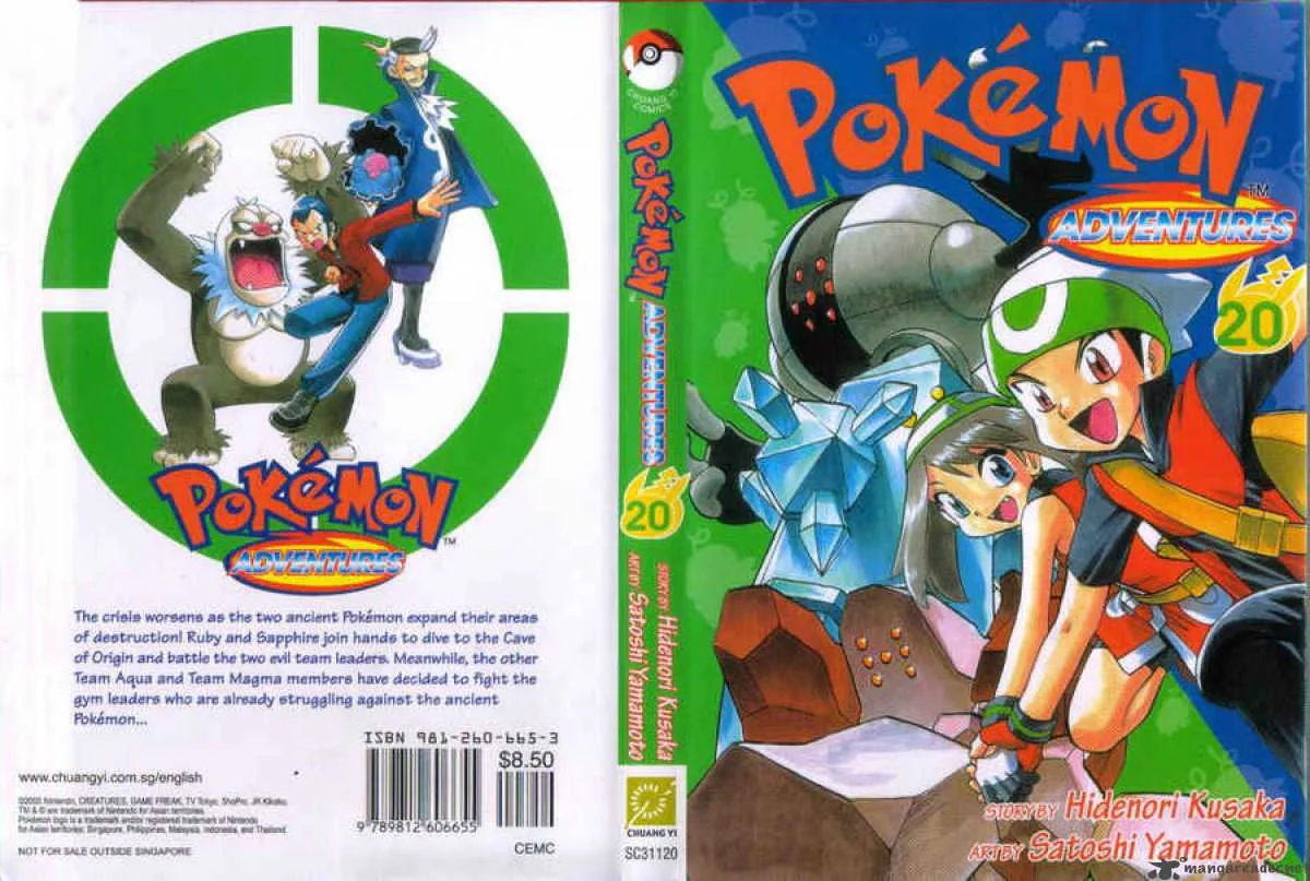 Pokemon Adventures Chapter 239 page 6