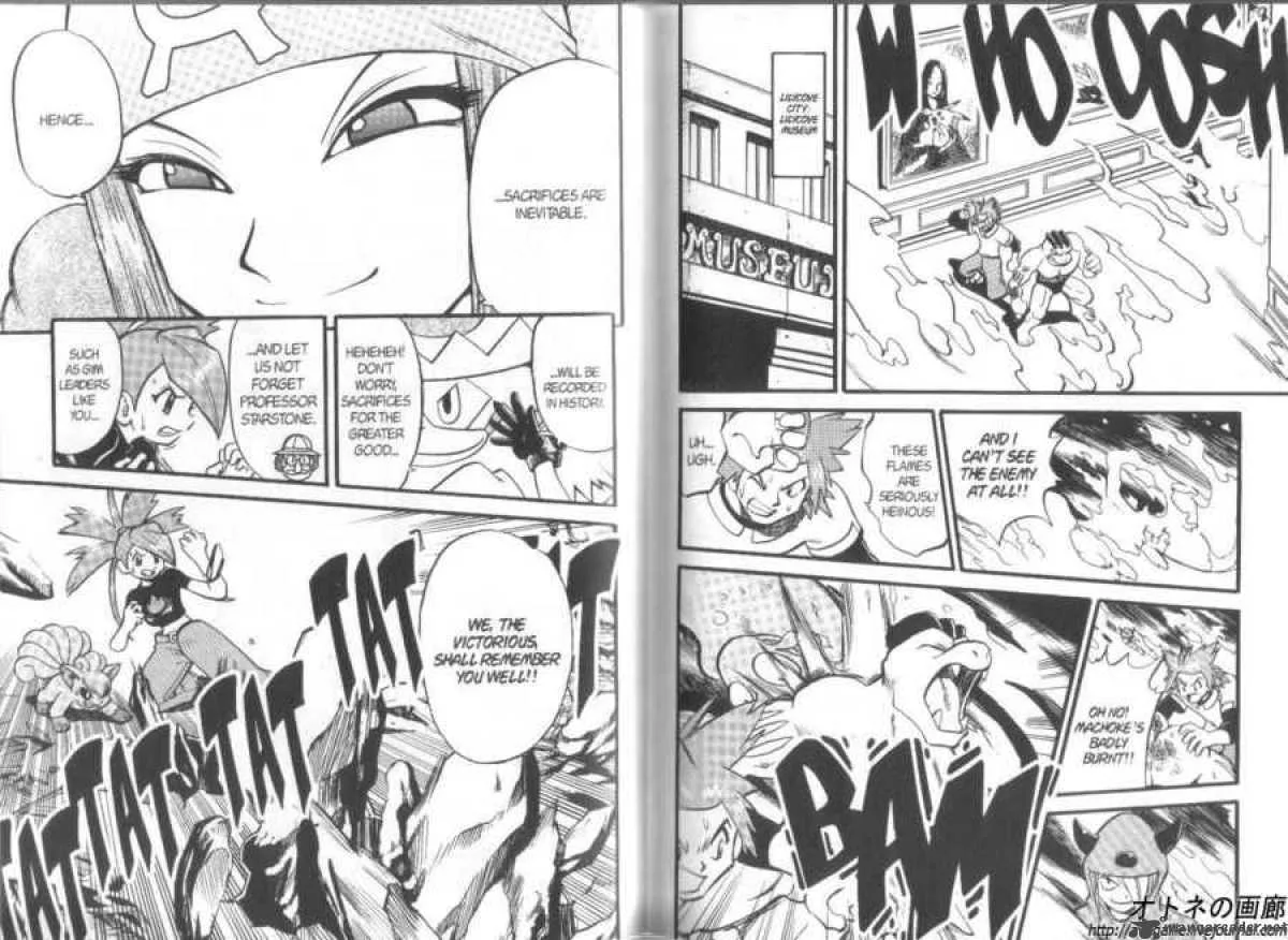 Pokemon Adventures Chapter 247 page 4