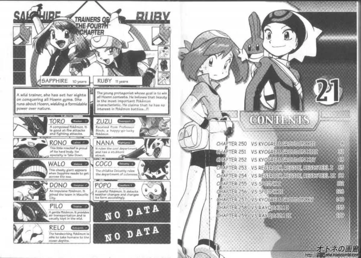 Pokemon Adventures Chapter 250 page 2