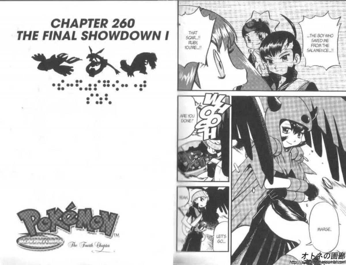 Pokemon Adventures Chapter 260 page 5