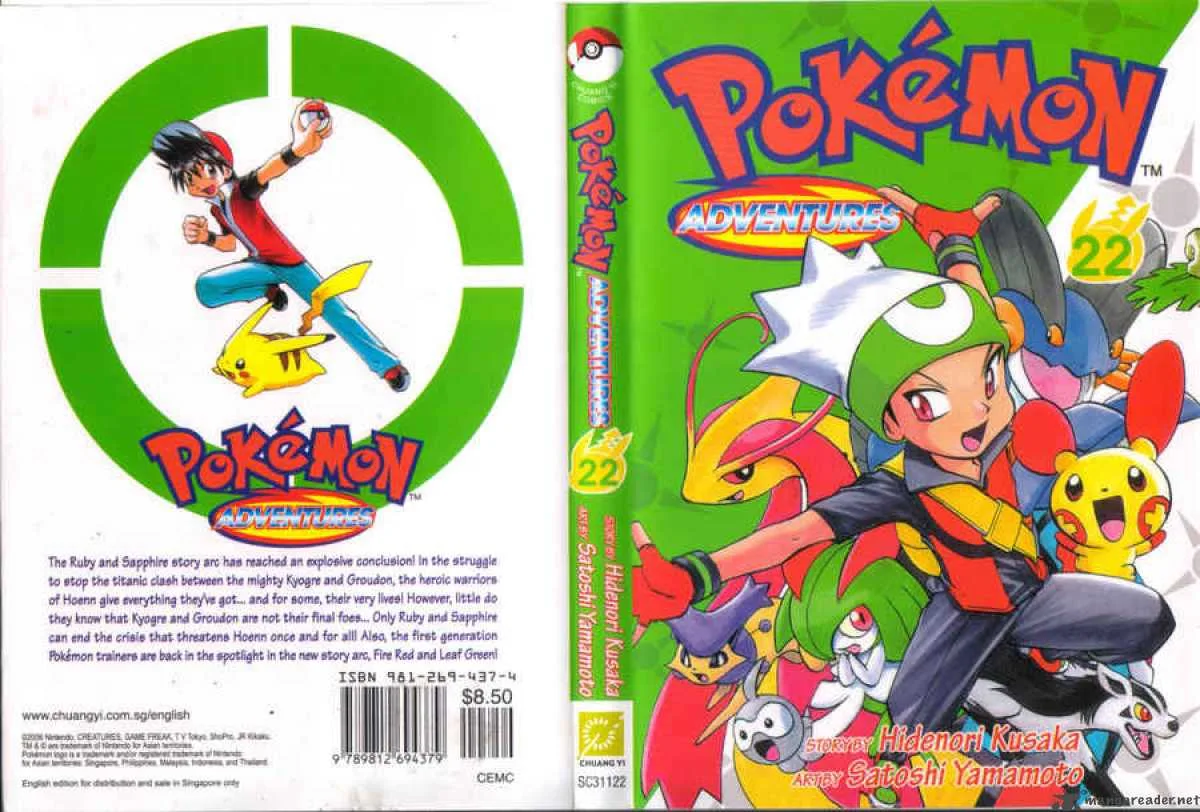 Pokemon Adventures Chapter 260 page 1