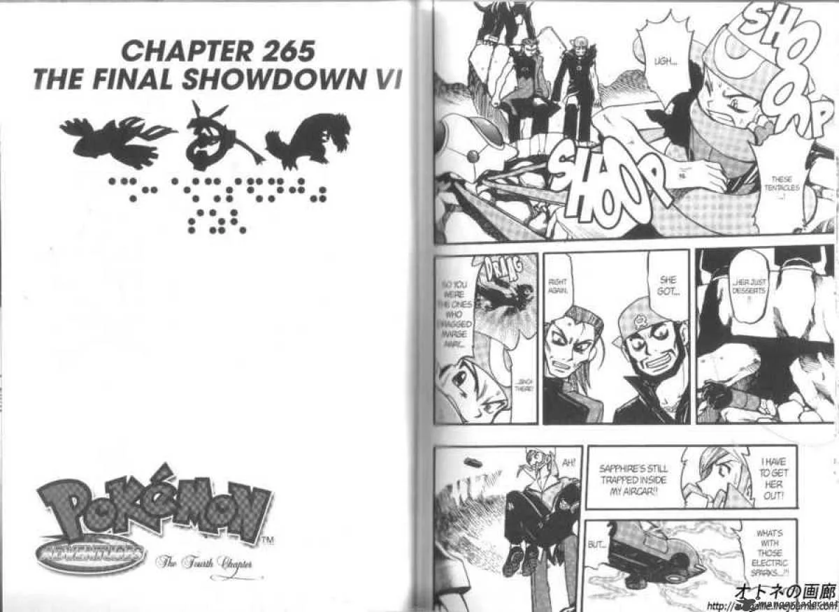 Pokemon Adventures Chapter 265 page 1