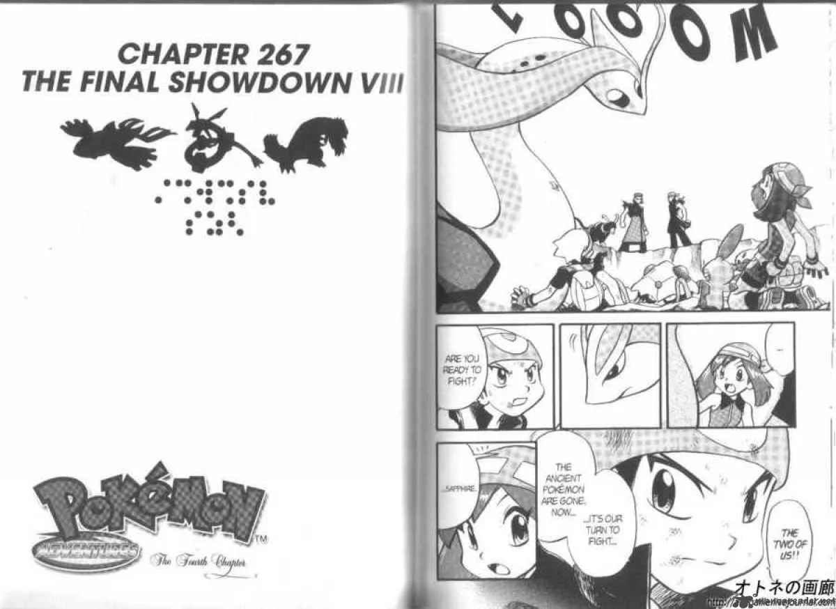 Pokemon Adventures Chapter 267 page 1