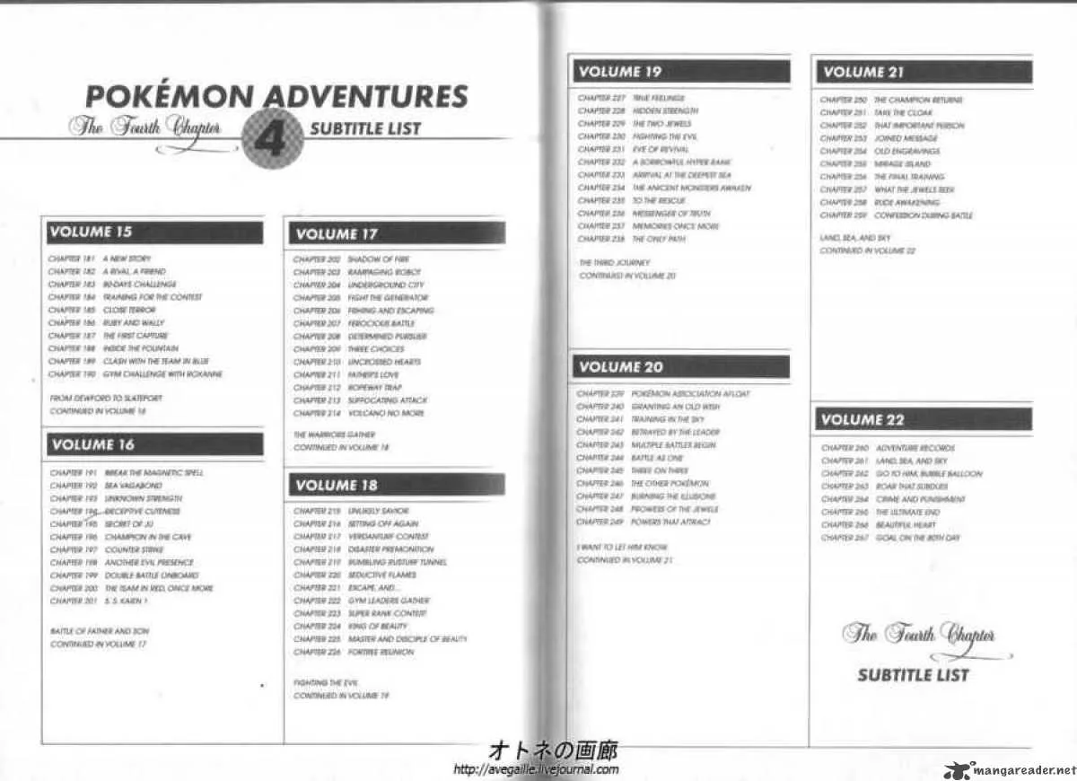 Pokemon Adventures Chapter 267 page 21