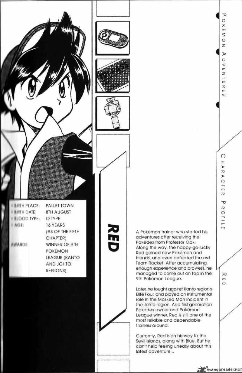 Pokemon Adventures Chapter 270 page 35