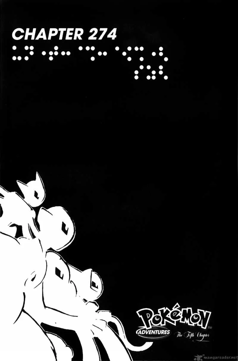 Pokemon Adventures Chapter 274 page 1