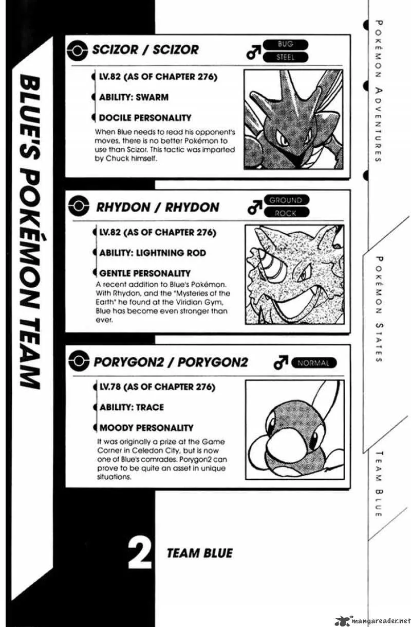 Pokemon Adventures Chapter 276 page 19
