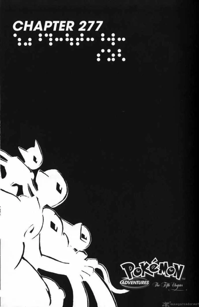 Pokemon Adventures Chapter 277 page 1