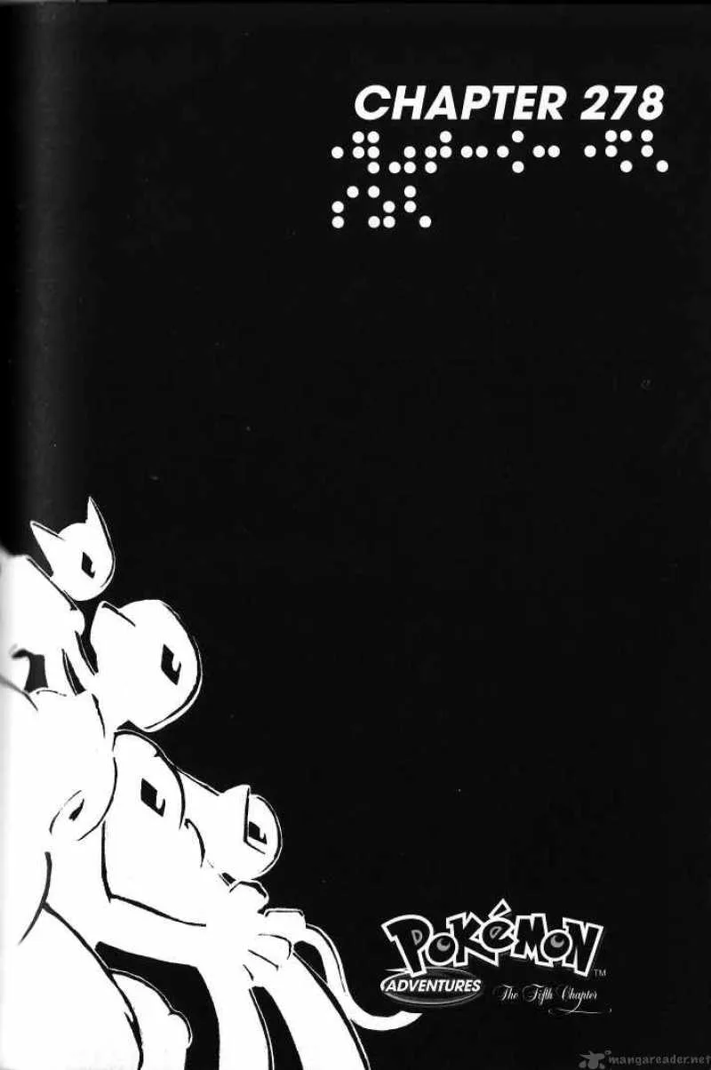 Pokemon Adventures Chapter 278 page 1