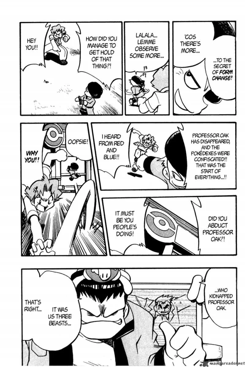 Pokemon Adventures Chapter 279 page 18