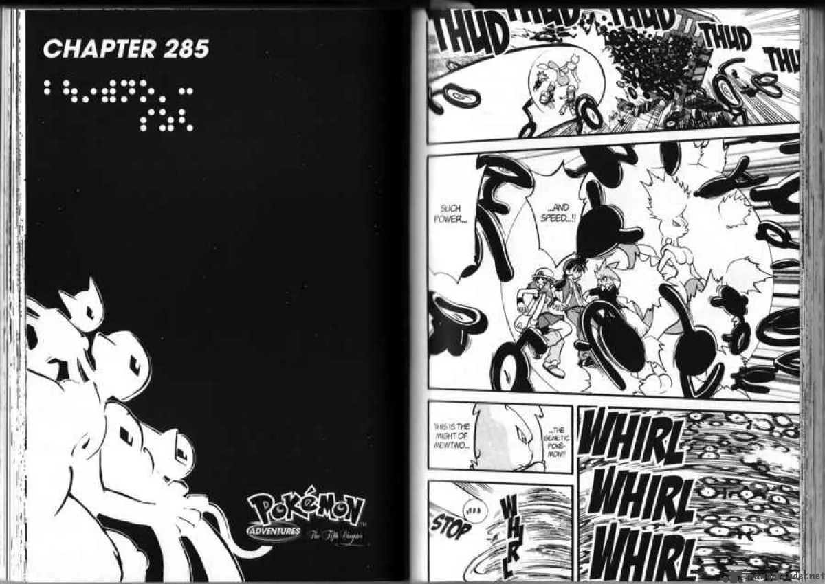 Pokemon Adventures Chapter 285 page 1