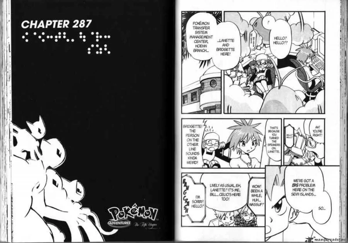 Pokemon Adventures Chapter 287 page 1