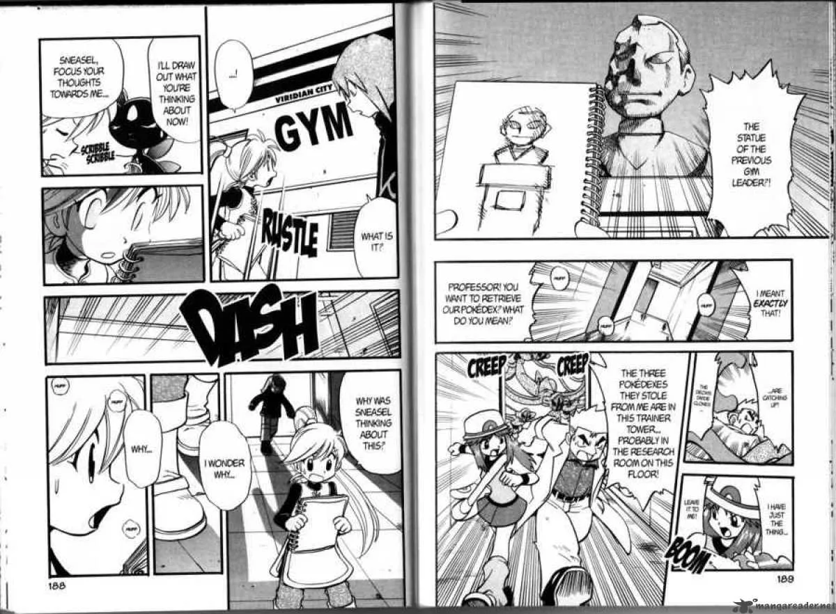 Pokemon Adventures Chapter 287 page 14