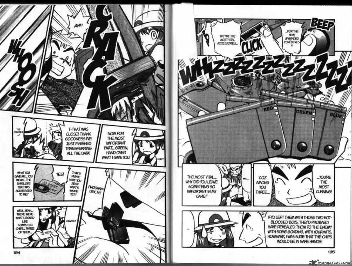 Pokemon Adventures Chapter 287 page 17