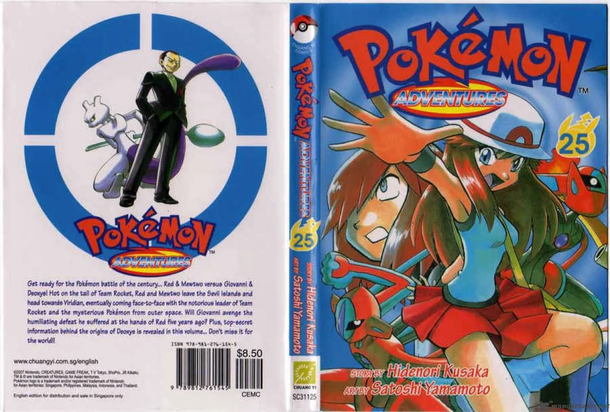 Pokemon Adventures Chapter 288 page 6