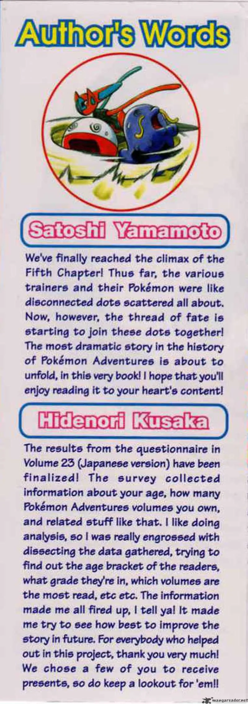 Pokemon Adventures Chapter 288 page 5