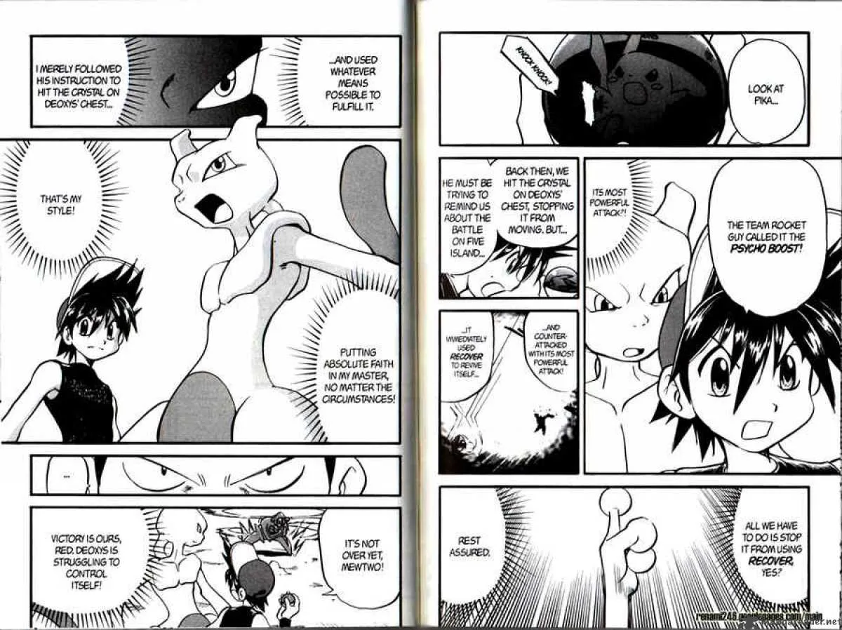 Pokemon Adventures Chapter 293 page 3