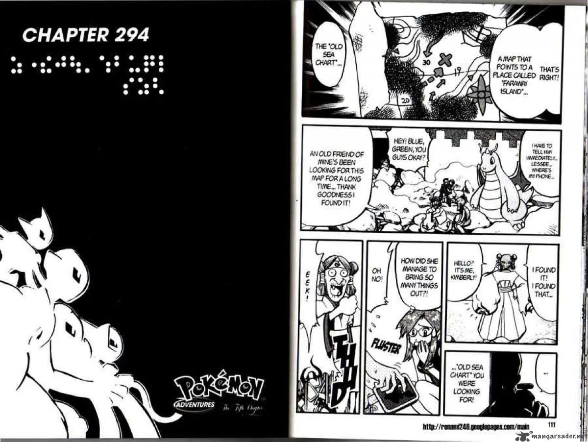 Pokemon Adventures Chapter 294 page 1