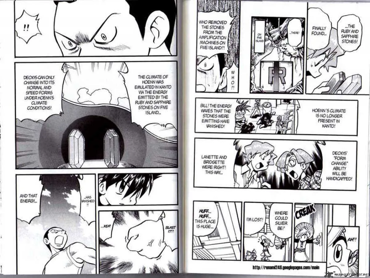 Pokemon Adventures Chapter 295 page 8