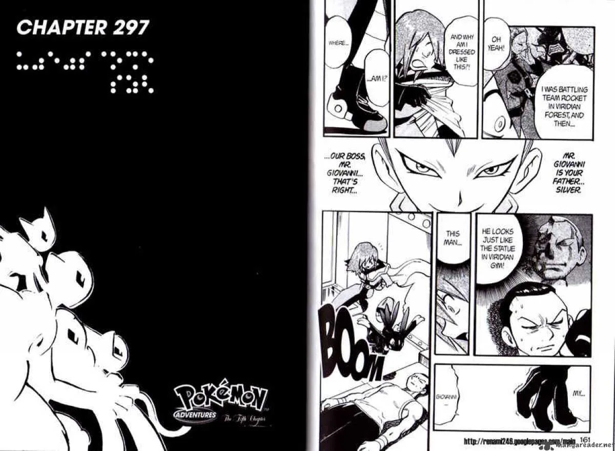 Pokemon Adventures Chapter 297 page 1