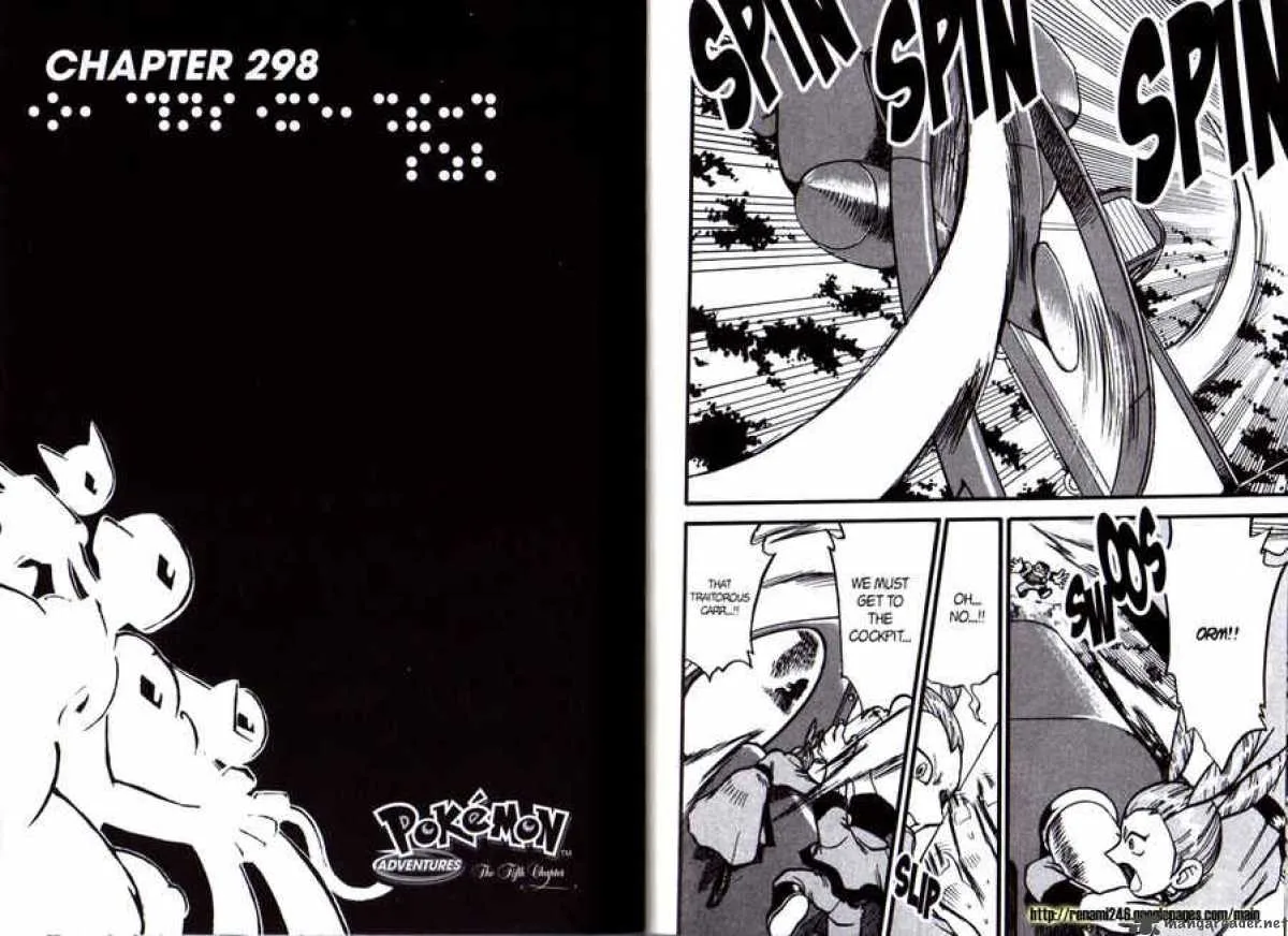 Pokemon Adventures Chapter 298 page 1