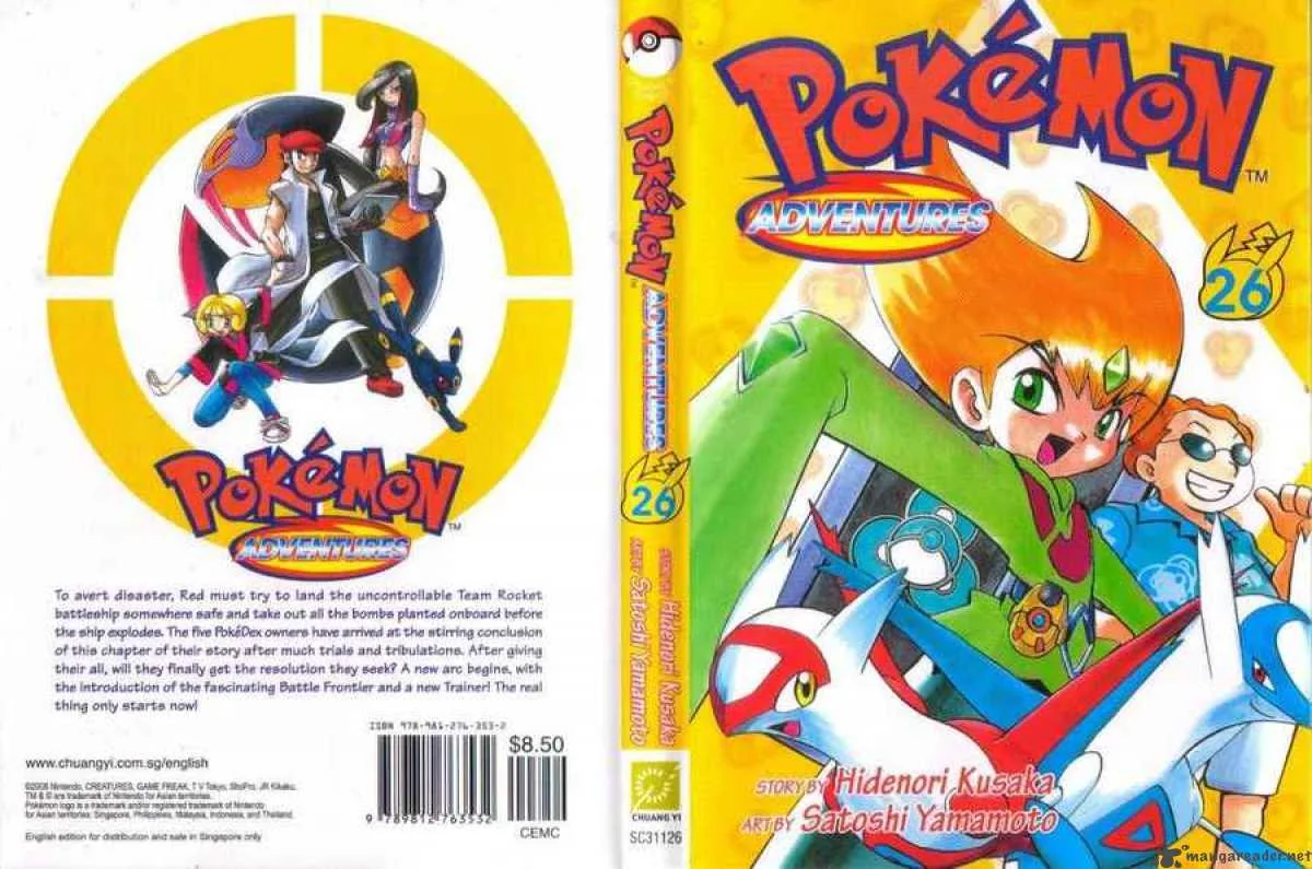 Pokemon Adventures Chapter 299 page 4