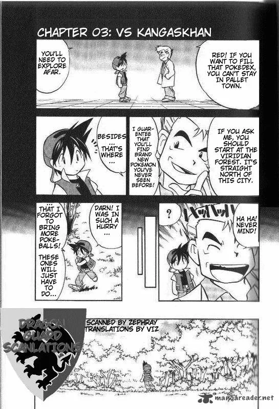 Pokemon Adventures Chapter 3 page 1