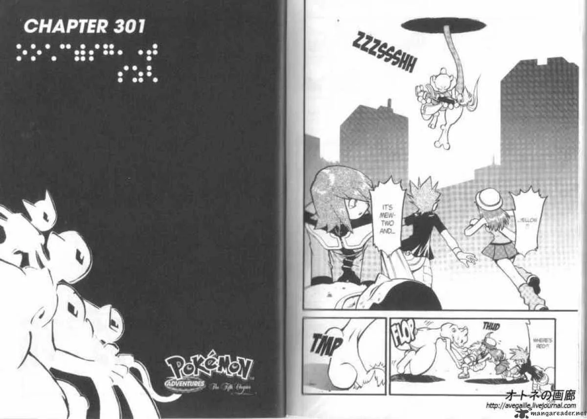 Pokemon Adventures Chapter 301 page 1