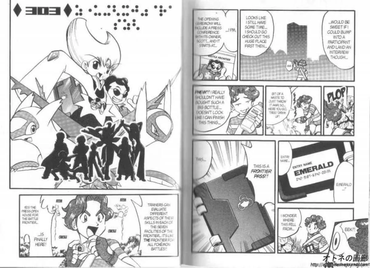 Pokemon Adventures Chapter 303 page 4