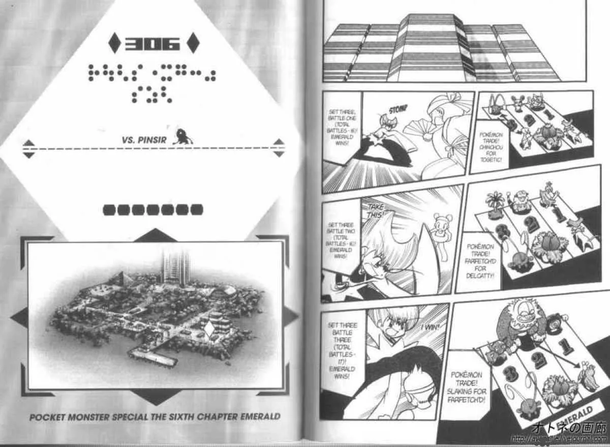 Pokemon Adventures Chapter 306 page 1