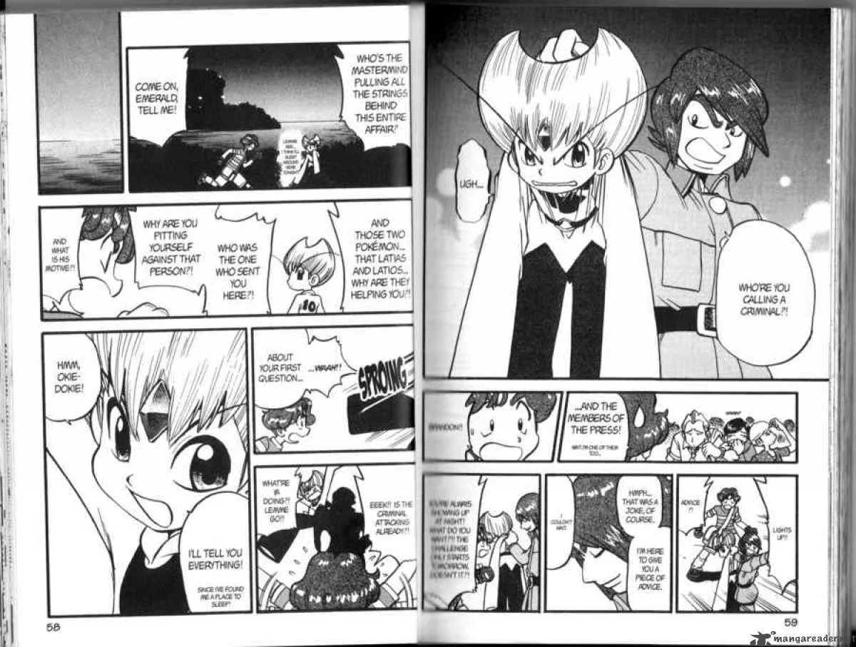 Pokemon Adventures Chapter 309 page 34