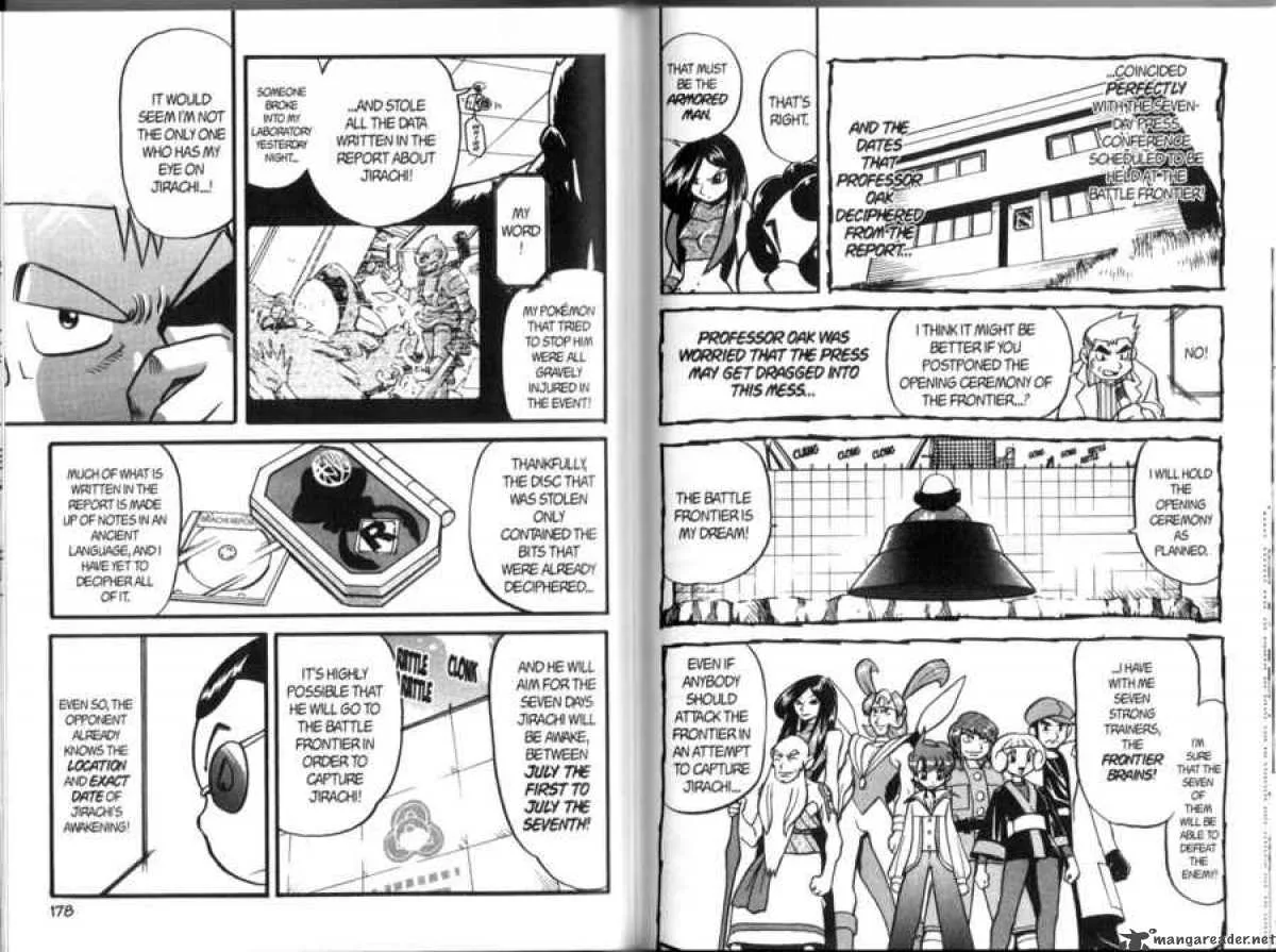 Pokemon Adventures Chapter 309 page 93