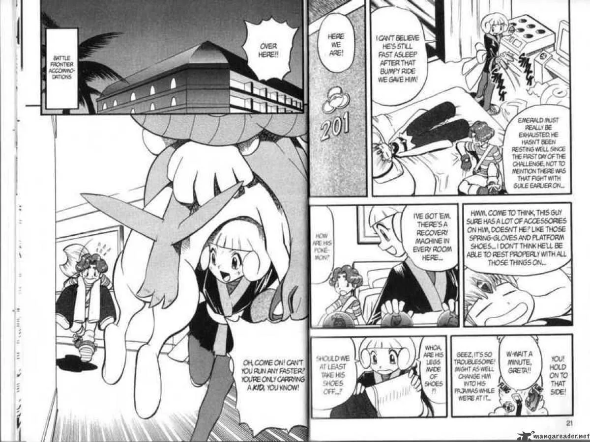 Pokemon Adventures Chapter 318 page 12
