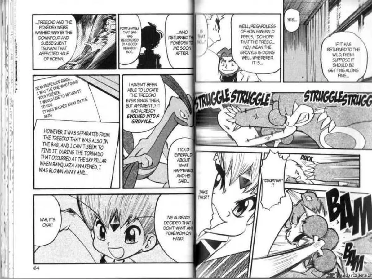 Pokemon Adventures Chapter 318 page 34