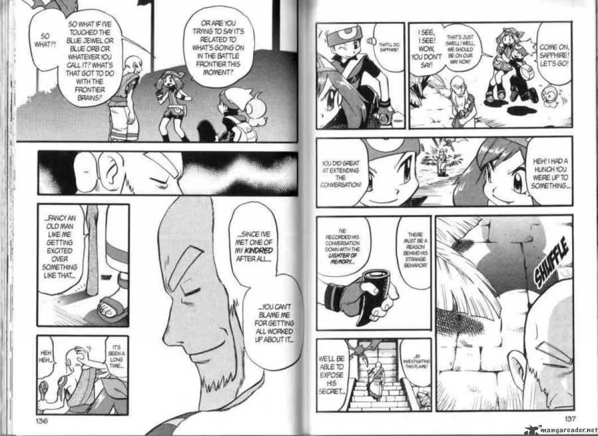 Pokemon Adventures Chapter 318 page 67