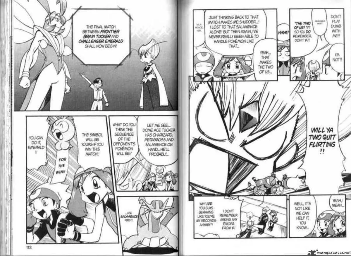 Pokemon Adventures Chapter 318 page 57