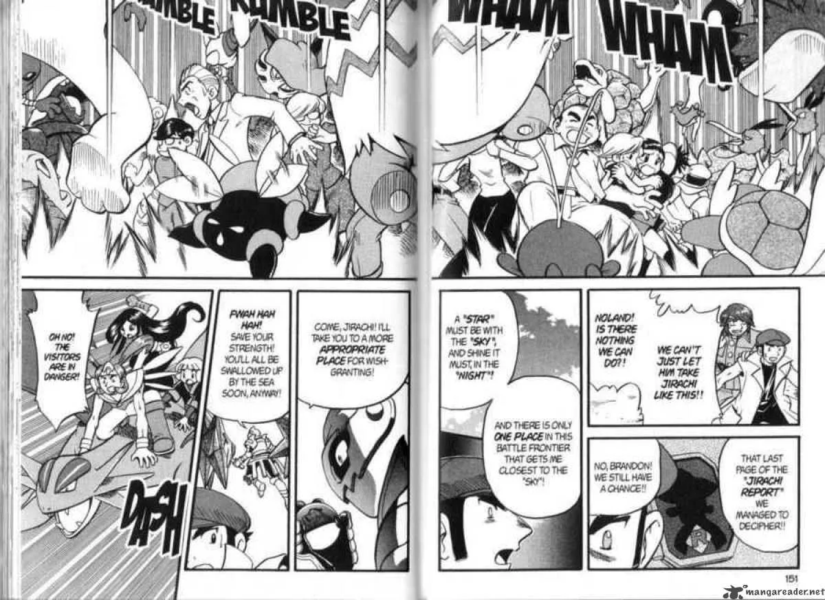 Pokemon Adventures Chapter 318 page 74