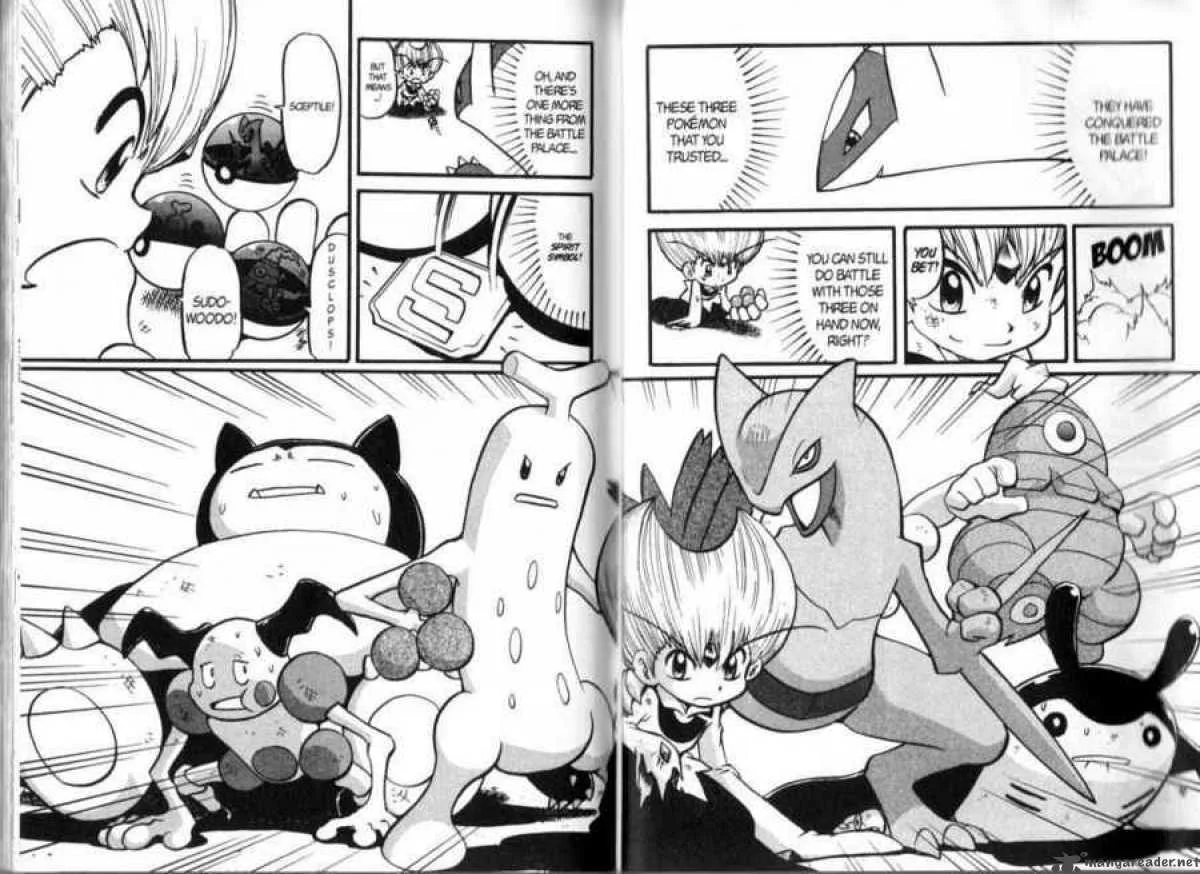 Pokemon Adventures Chapter 318 page 96