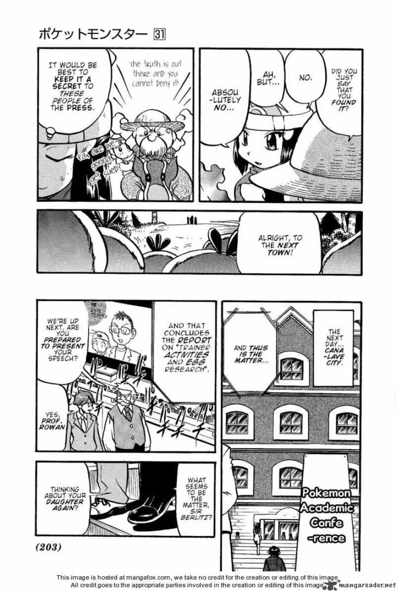 Pokemon Adventures Chapter 355 page 16