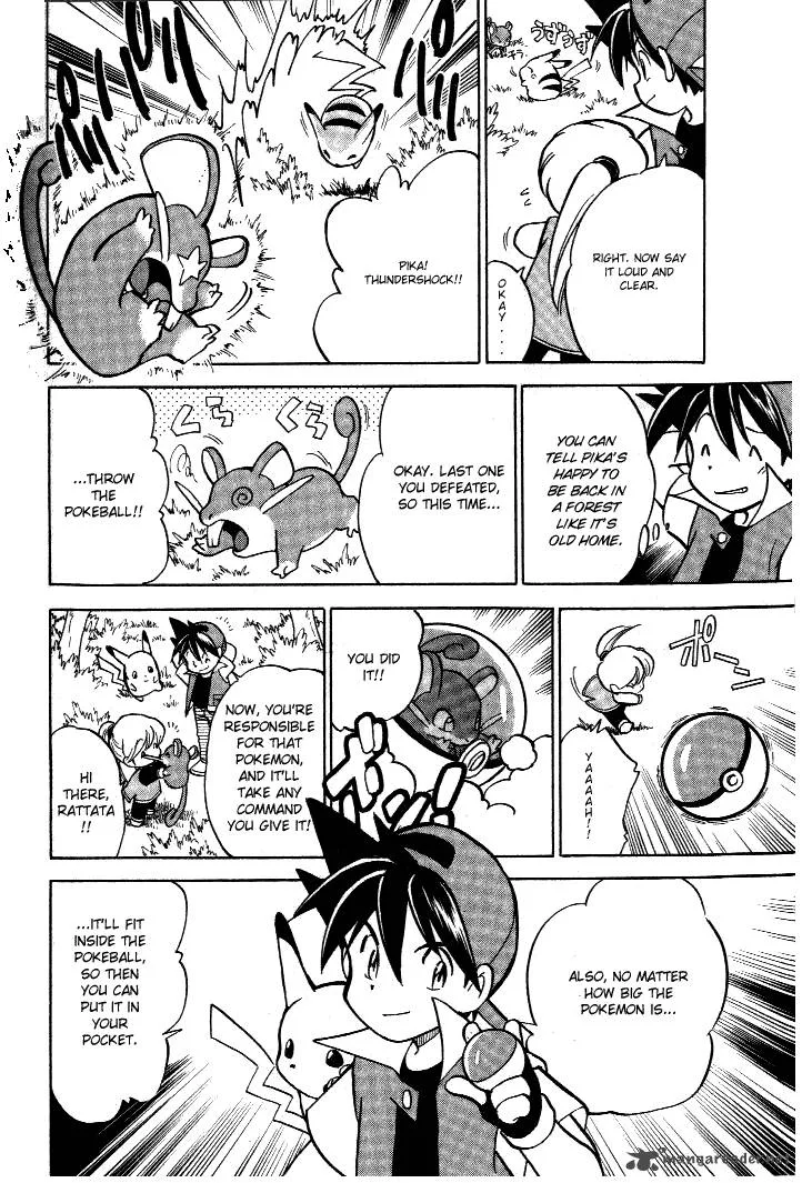 Pokemon Adventures Chapter 36 page 4