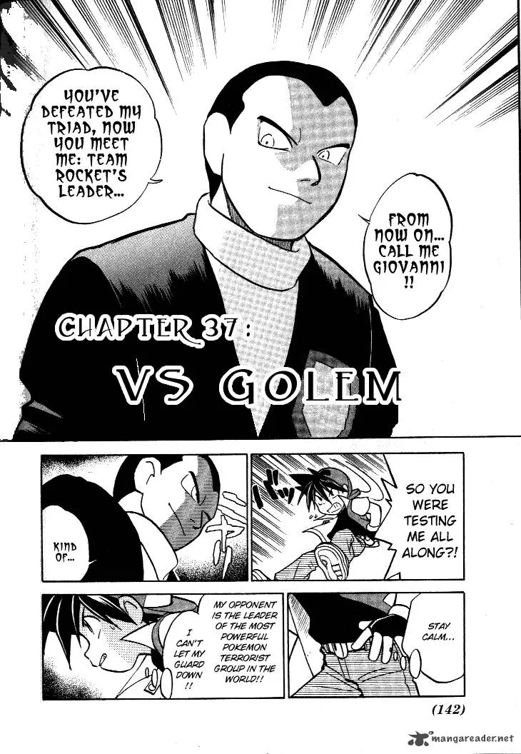 Pokemon Adventures Chapter 37 page 3
