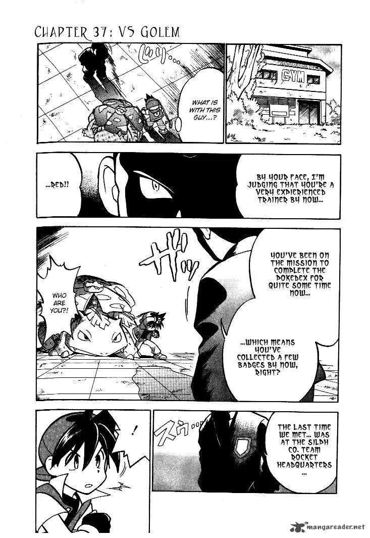 Pokemon Adventures Chapter 37 page 1